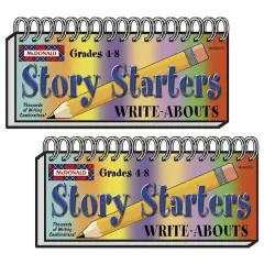 McDonald Publishing&reg; 2-Pack Story Starters Write-Abouts, Grades 4-8