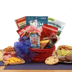 Proud to be An American Patriotic Snack Gift Basket
