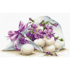 Luca-S Easter Joy Counted Cross Stitch Kit