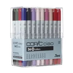Copic&reg; Ciao Marker Set, 36 Color Set D