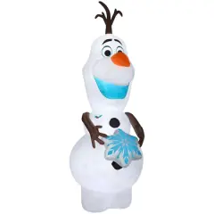 11ft. Airblown&reg; Inflatable Olaf with Snowflake