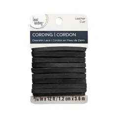 Deerskin Lace Cording by Bead Landing&trade; Black