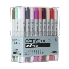 Copic&reg; Ciao Marker Set, 36 Color Set E