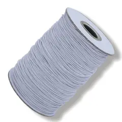 S&S&reg; Worldwide 1.1mm White Heavy Elastic Cord
