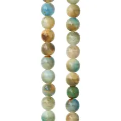 Earth Ceramic Round Beads, 8mm by Bead Landing&trade;
