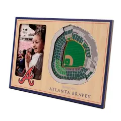 MLB 3D StadiumViews Picture Frame Atlanta Braves