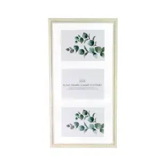 10" x 20" White Wooden Alexandria Float Frame by Studio D&eacute;cor&reg;