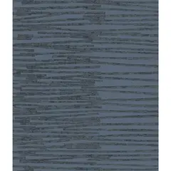 RoomMates Burundi Thatch Peel & Stick Wallpaper Blue/Navy