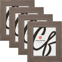 4 Pack: Craig Frames American Barn Farmhouse Gray Picture Frame