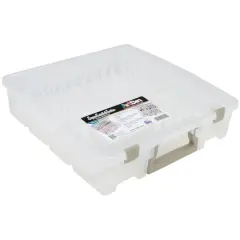ArtBin&reg; Translucent Super Satchel Box w/Removable Thread Trays