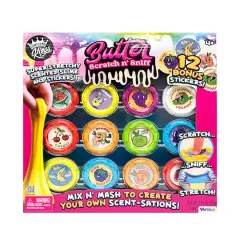 Compound Kings&reg; Butter Scratch n' Sniff Scented Slime & Stickers
