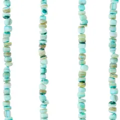 Aqua Shell Chip Beads, 5mm by Bead Landing&trade;