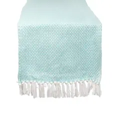 DII&reg; 72" Aqua Woven Table Runner