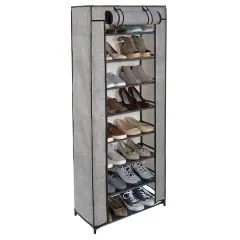 Simplify 8-Tier Shoe Organizer with Cover
