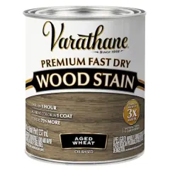 Varathane&reg; 8oz. Premium Fast Dry Wood Stain Aged Wheat