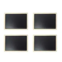 4" Unfinished Mini Plywood Chalkboards, 4ct. by Make Market&reg;