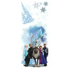 RoomMates Frozen Character Winter Burst Peel & Stick Giant Wall Decals