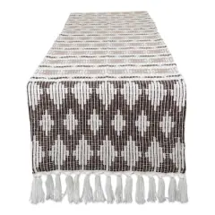 DII&reg; 72" Colby Southwest Dark Brown & Stone Table Runner