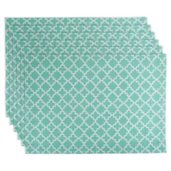 DII&reg; Aqua Lattice Placemat Set, 6ct.