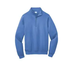 Port & Company&reg; Core Fleece 1/4 Zip Pullover Sweatshirt Heather Royal