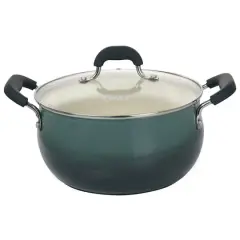 Oster Corbett 5.4qt. Nonstick Aluminum Dutch Oven Gray