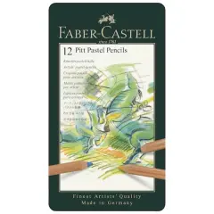 Faber-Castel Pitt 12 Color Pastel Pencil Set