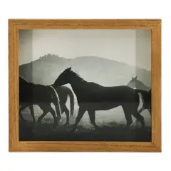 8.75" Horses Block Tabletop D&eacute;cor by Ashland&reg;