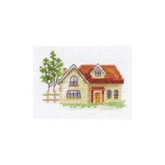 Alisa Sunny House Cross Stitch Kit