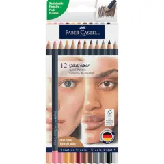 Faber-Castell&reg; Goldfaber Skin Tones Color Pencils