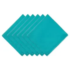 DII&reg; Solid Oversized Napkin, 6ct. Aqua Waters