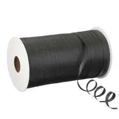 500yd. Textured Curling Ribbon by Celebrate It&trade; Black