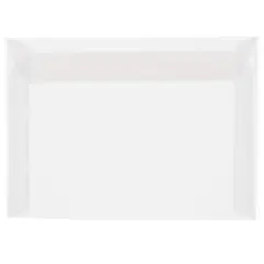 JAM Paper 8.75" x 11.5" Translucent Clear Vellum Envelopes, 25ct.