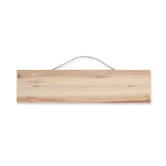 5" x 20" Wood Slats Plaque by Make Market&reg;