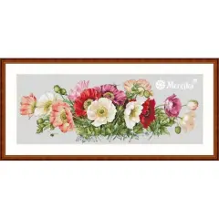 Merejka Poppies Counted Cross Stitch Kit