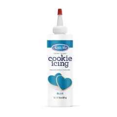 Satin Ice&reg; Ready to Use Cookie Icing, 8oz. Blue
