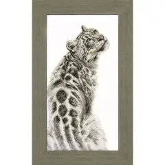 Crystal Art Counted Cross Stitch Kit Panther