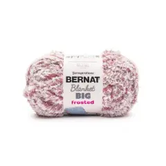 Bernat&reg; Blanket Big Frosted&trade; Yarn Deep Red