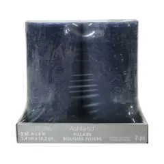 2.95" x 6" Scented Pillar Candles, 2ct. by Ashland&reg; Eucalyptus and Sage