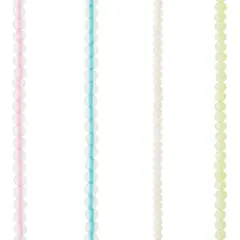 Pastel Faceted Rondelle Beads by Bead Landing&trade;