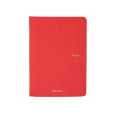 Fabriano&reg; EcoQua Original A4 Staple-Bound Dotted Notebook Red