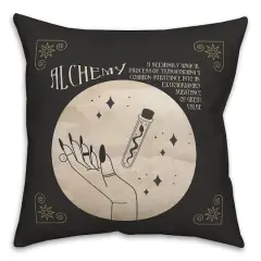 Alchemy Hand Potion 4 18" x 18" Throw Pillow