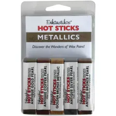 Enkaustikos&reg; Hot Sticks Metallics Paint Set