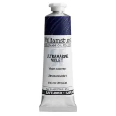 Williamsburg&reg; Artist Oil Colors Safflower Oil, 37mL Ultramarine Violet