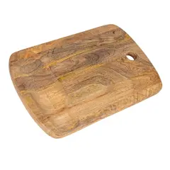 Hello Honey&reg; 18" Natural Culinary Craftsman Mango Wood Cheese & Cutting Board