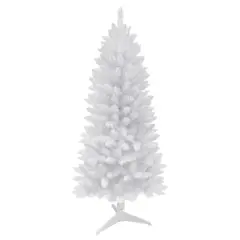 6ft. Unlit White Carson Artificial Pine Tree