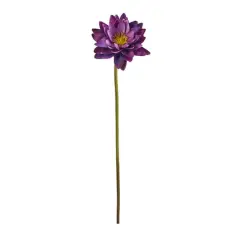 Lotus Flower Stems, 4ct. Purple
