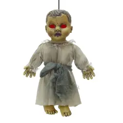 19" LED Sound Activated Haunted Doll D&eacute;cor by Ashland&reg;