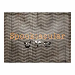 Chevron Spooktacular Polyester Twill Placemat