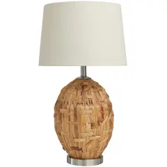 Seagrass Handmade Woven Table Lamp