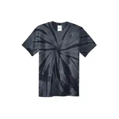 Port & Company&reg; Youth Tie-Dye T-Shirt Black